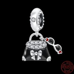 Hot Sale National Emblem Charms Beads Fit Original pand 3mm Bracelet Diy Women Pendant Jewelry charms plata de ley 925
