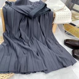 2026 Elegant High Waist Pleated Skirt for Women Mid-long Midi Skirt Female High Quality Black Saia