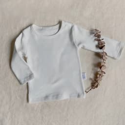 0 to 24M Kids Autumn Winter T-shirts Children Baby Boy Girls Clothes Pullover Long Sleeve Solid Cotton Warm Clothing Tops