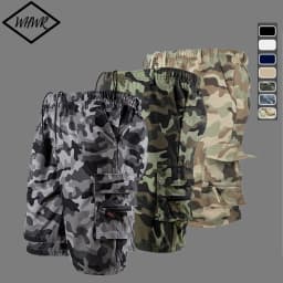 Summer Men's Military Cargo Shorts Mens Tactical Pants Casual Big Pocket Outdoor Sports Slacks Cargo Panels Trousers for Male