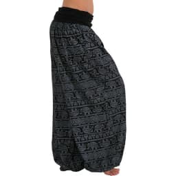 Women's Personality Geometric Haren Pants Casual Comfortable Loose Printed Pants Casual Women's Wide Leg Pants