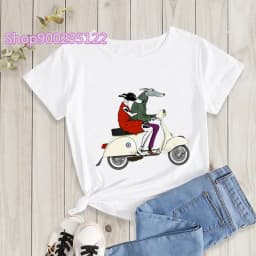 I Love my Greyhound Women Tshirt Casual Print Harajuku Funny Dog T Shirt Women Graphic Tee Shirts Summer Female T-shirt