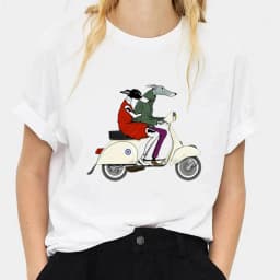 I Love my Greyhound Women Tshirt Casual Print Harajuku Funny Dog T Shirt Women Graphic Tee Shirts Summer Female T-shirt