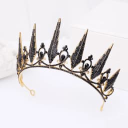 Baroque Crystal Tiaras And Crowns For Women Rhinestone Prom Diadem Crown For Women Bridal Wedding Hair Accessories Jewelry Crown