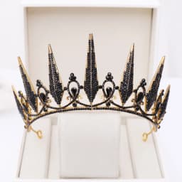 Baroque Crystal Tiaras And Crowns For Women Rhinestone Prom Diadem Crown For Women Bridal Wedding Hair Accessories Jewelry Crown