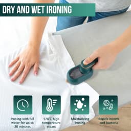 Mini Rotatable Garment Handheld Ironing Machine Wet and Dry Ironing Machine Home Traveling Clothes