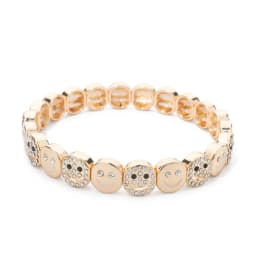 2024 New Rhinestone Happy Bangle For Women Diamond Hand Accessory