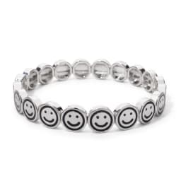 2024 New Rhinestone Happy Bangle For Women Diamond Hand Accessory