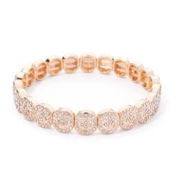 2024 New Rhinestone Happy Bangle For Women Diamond Hand Accessory