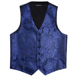 Barry.Wang Men Vest Jacquard Green Blue Red Gold Pink Waistcoat Tie Hanky Cufflinks Set Wedding Business Sleeveless Jacket
