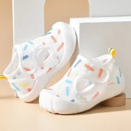 Summer Breathable Air Mesh Kids Sandals 1-4T Baby Unisex Casual Shoes Anti-slip Soft Sole First Walkers Infant Lightweight Shoes
