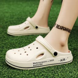 2026 Beach Sandals Men fashion Fishing Sandals EVA Summer Garden Clogs Men Sandal Outdoor Sports Slippers Zapatos Hombre Size 45