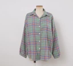 Plaid Shirt Women Autumn Long Sleeve Top Female Vintage Fashion Single Breasted Blouse Ladies Preppy Style Loose Check Shirts