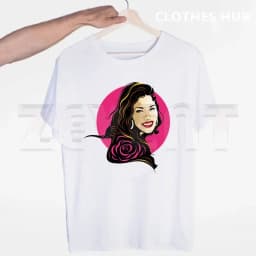 Selena quintanilla T shirts Fashion Men And Women Tops T-shirt Short Sleeve Unisex Tshirt