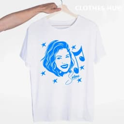 Selena quintanilla T shirts Fashion Men And Women Tops T-shirt Short Sleeve Unisex Tshirt