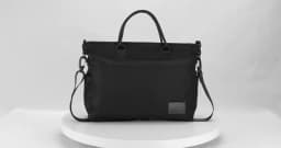 BJIAX File Bag Carrying Briefcase Men's Business Bag Lawyer Office Computer Bag Horizontal Shoulder Crossbody Bag Men Bag