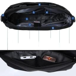 BJIAX File Bag Carrying Briefcase Men's Business Bag Lawyer Office Computer Bag Horizontal Shoulder Crossbody Bag Men Bag