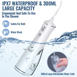 Household scalers Electric water flosser Portable oral irrigator for teeth cleaning 300ml Water Tank Smart Oral Cleaner