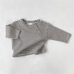 Lawadka Baby T-shirts For Boys Girls Cotton Long Sleeve Striped Baby's Clothing Casual Spring Toddler Clothes Tops 3-36M T Shirt