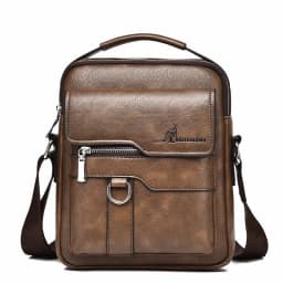 Luxury Brand Vintage Messenger Bag Men Leather Shoulder Bags For Men Crossbody Bag Male Side Bag Small Office Business Handbag