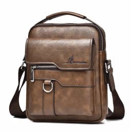Luxury Brand Vintage Messenger Bag Men Leather Shoulder Bags For Men Crossbody Bag Male Side Bag Small Office Business Handbag