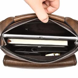 Luxury Brand Vintage Messenger Bag Men Leather Shoulder Bags For Men Crossbody Bag Male Side Bag Small Office Business Handbag