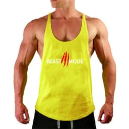 Brand Bodybuilding Clothing Fitness Mens Muscle Vest Summer Letters Print Sleeveless Shirt Gyms Stringer Tank Top Men Tank Top