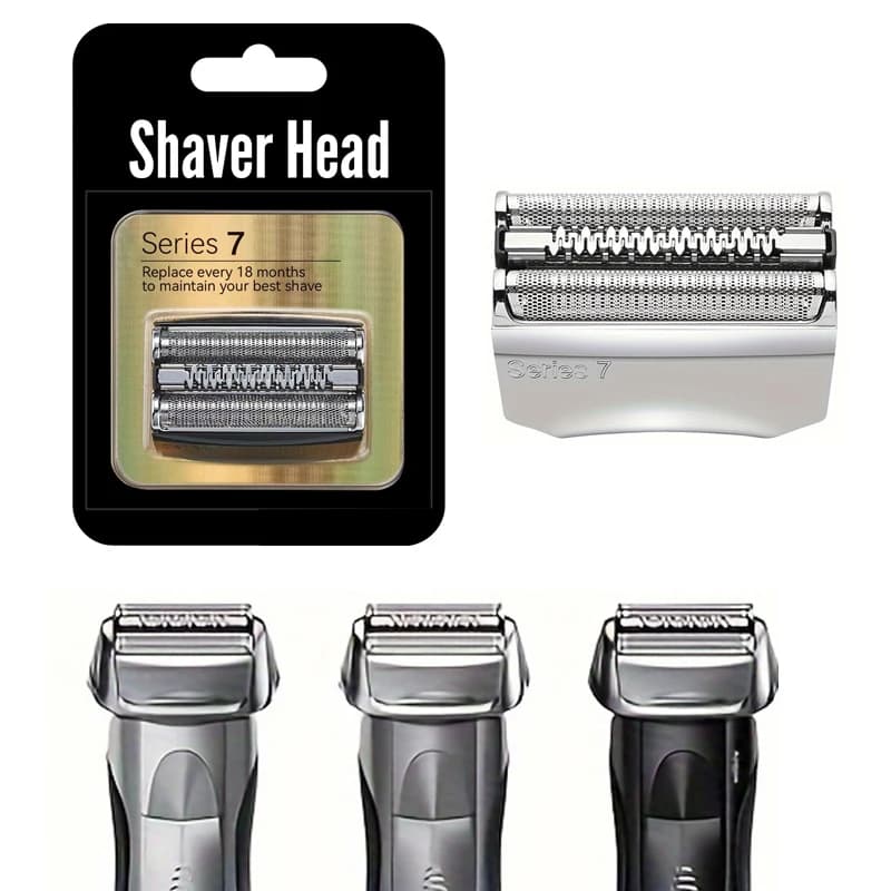 Replacement Electric Shaver Head Foil And Blade For Series 7 Shaver 70B 70S Replacement Electric Shaver Heads For Braun