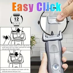 Replacement Electric Shaver Head Foil And Blade For Series 7 Shaver 70B 70S Replacement Electric Shaver Heads For Braun