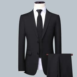 Suit Boutique Men's Fashion Business (Blazer+ Vest + Trousers) Gentleman's Wedding Casual Professional Formal Suit 3 Piece M-6XL