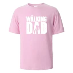 The Walking Dad Funny Street Printed T-Shirts Men Fashion Summer Tshirt Loose Oversized Cotton Short Sleeves Casual Hip Hop Tees
