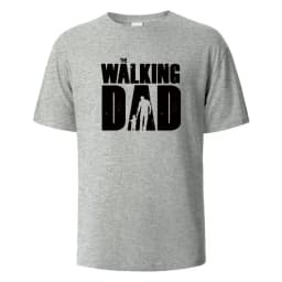 The Walking Dad Funny Street Printed T-Shirts Men Fashion Summer Tshirt Loose Oversized Cotton Short Sleeves Casual Hip Hop Tees