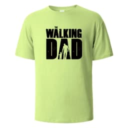 The Walking Dad Funny Street Printed T-Shirts Men Fashion Summer Tshirt Loose Oversized Cotton Short Sleeves Casual Hip Hop Tees