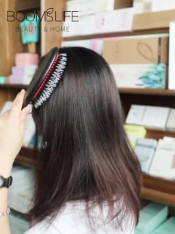 Boar Bristles Hair Brush Women Detangling HairBrush For Curly Thick Long Dry Wet Hair Wood Comb Head Scalp Massage Hair Comb