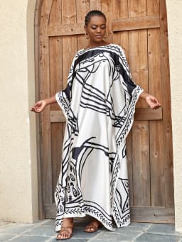 Plus Size Women'sDresses Casual Loose Pocket Short Sleeve Slits Plus Size Long Maxi Dress XL-5X