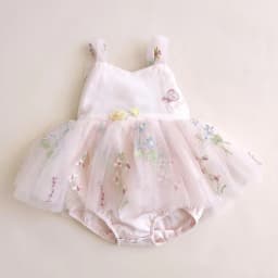 0-2 Years Old Baby Girls Romper Gauze Embroidered Flower Patterns Sling Baby Jumpsuit Summer Infant Clothes