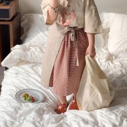 Children Clothing Girls Skirt Korean Style 2025 Spring and Summer New Patchwork Skirt Baby Plaid Princess Sweet Casual Skirt