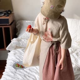 Children Clothing Girls Skirt Korean Style 2025 Spring and Summer New Patchwork Skirt Baby Plaid Princess Sweet Casual Skirt