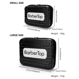 BARBERTOP Tools Storage Bag Waterproof Hair Clipper Bag Hair Cutting Scissors Shaving Kits Haircut Accessories Organizer Box