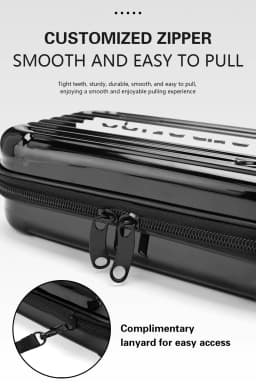 BARBERTOP Tools Storage Bag Waterproof Hair Clipper Bag Hair Cutting Scissors Shaving Kits Haircut Accessories Organizer Box