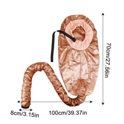 1pcs Hair Perm Portable Soft Hair Drying Cap Bonnet Hood Hat Blow Dryer Attachment Dry Hair Cream Cap Bonnets Wholesale