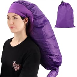 1pcs Hair Perm Portable Soft Hair Drying Cap Bonnet Hood Hat Blow Dryer Attachment Dry Hair Cream Cap Bonnets Wholesale