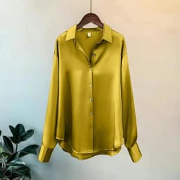 2025Spring Shirt And Blouses New Sweater Cardigans Woman Top Knitted Korean Long Sleeve Lapel Button Elegance Sweet Casual Coats