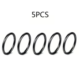 5/10Pcs 16G Stainless Steel Hinged Nose Rings Hoop Septum Clicker Tragus Helix Cartilage Daith Rook Earring Piercing Jewelry
