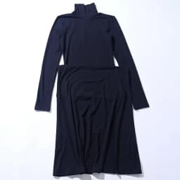 Huhugirl Elegant Dresses For Women Fashion Sexy Solid Turtleneck Full Sleeves Sheath Long Vestidos Robes Female Party Regular