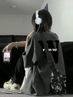 Korean Fashion Women T-shirt Simple Letter W Printed 100% Cotton Tee Shirt Summer O-Neck Loose Tops Street Casual Female Clothes