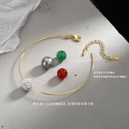 S925 Sterling Silver Electroplated 18k Gold Rose Gold Bracelet (19cm+5cm) Wedding Luxury Jewelry
