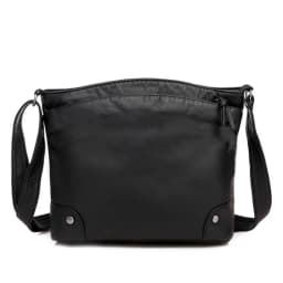 Soft PU Leather Shoulder Crossbody Bag Women Retro Design Messenger Bag Casual Multi-zipper Female Daily Travel Handbag Satchel