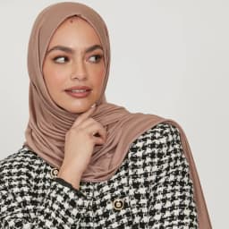 High Quality Jersey Hijab Plain Muslim Scarf Solid Color With Good Stitch Stretchy Soft Turban Head Wraps Shawl