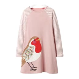 Jumping Meters Children's Unicorn Dresses Girls Cotton Autumn Spring Kids Frocks 18m-6T Toddler Clothes Dress